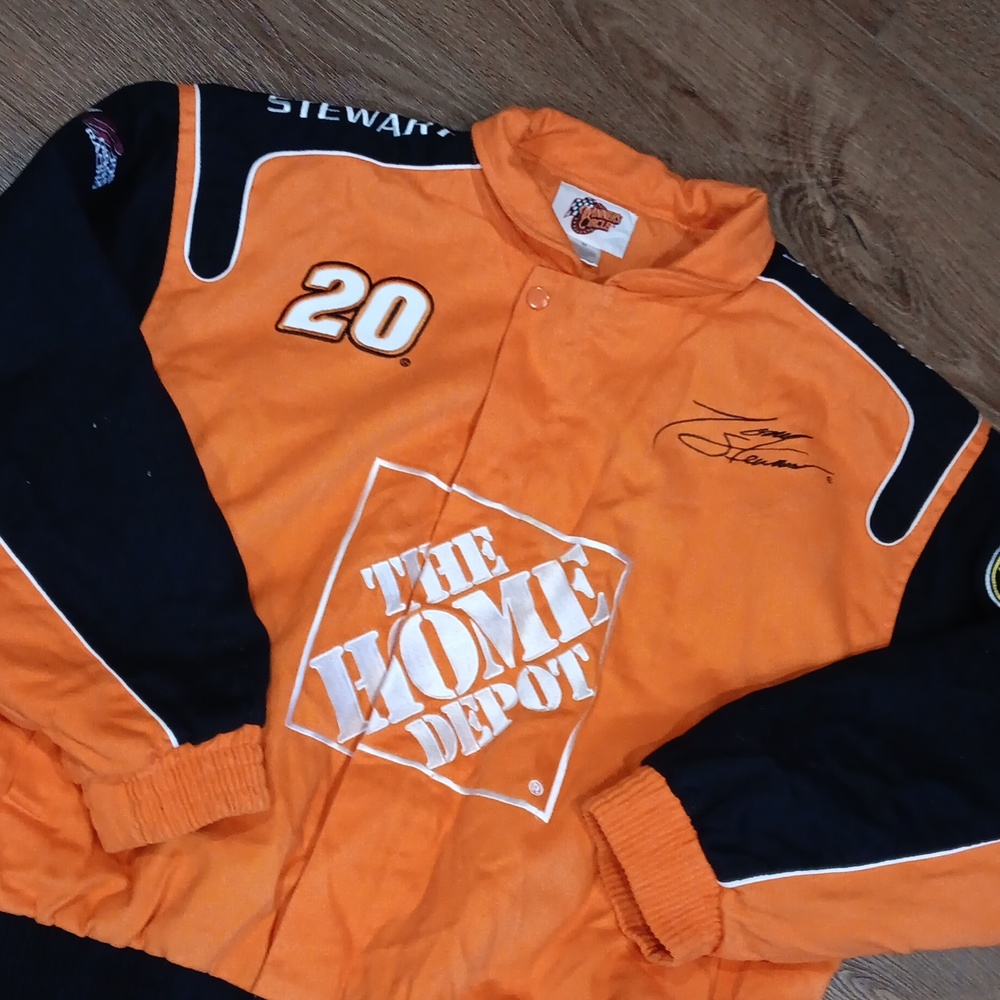 VINTAGE WINNERS CIRCLE HOME DEPOT NASCAR JACKET.   #5835